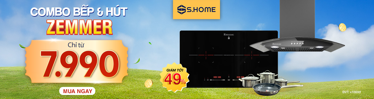 Combo Bếp Từ và Hút Mùi Zemmer 7990K